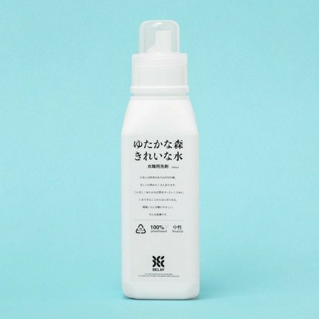 ゆたかな森きれいな水 衣類用洗剤 500ml | SHUGAKUSO ONLINE