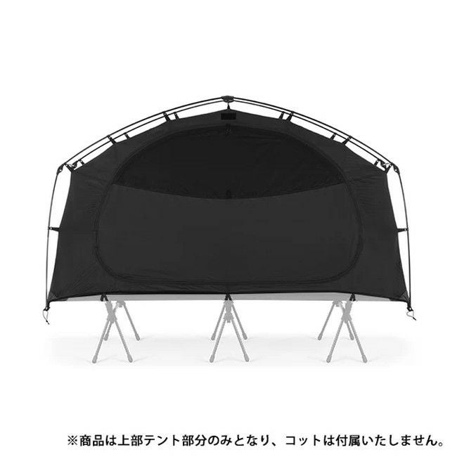 テント・タープ Cot Tent Solo Inner tent fabric Black タクティカル コットテントソロインナーテント ファブリック
