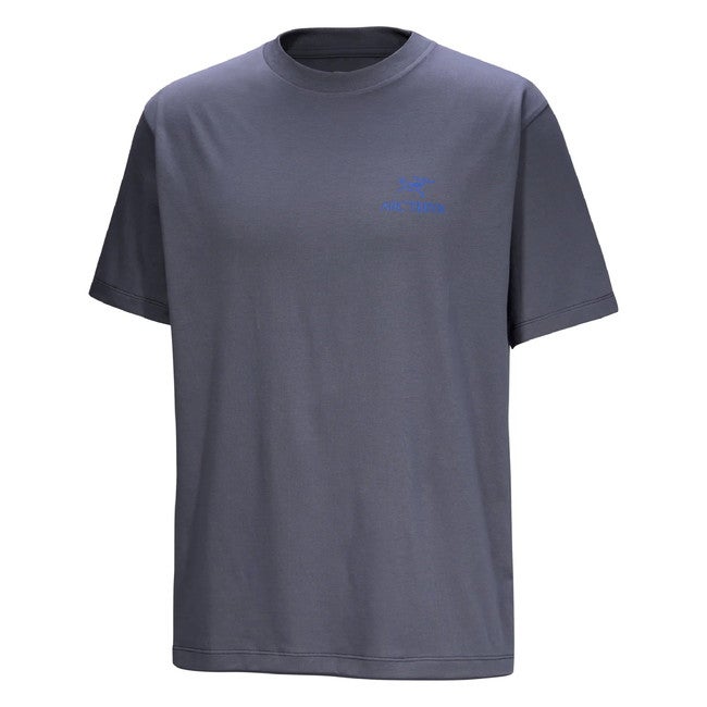 Kagg SL Cotton Bird Word Short sleeve Men's | SHUGAKUSO ONLINE
