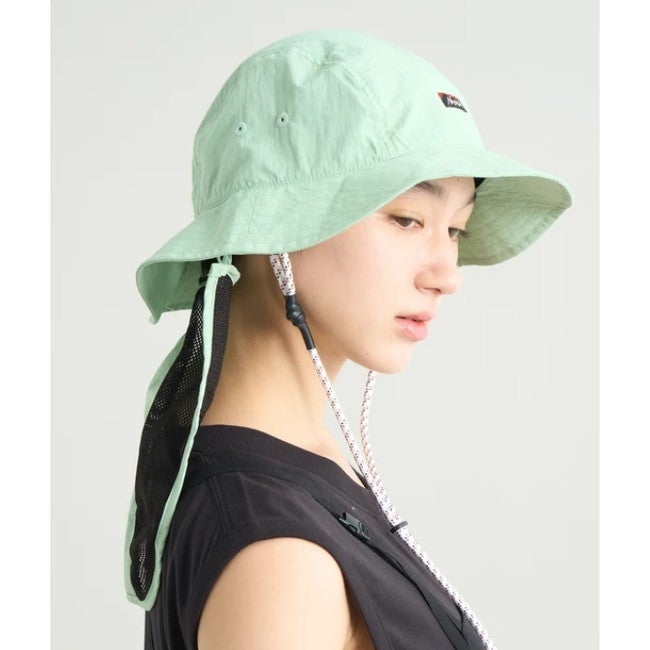 NYLON TUSSER SUNSHADE HAT | SHUGAKUSO ONLINE