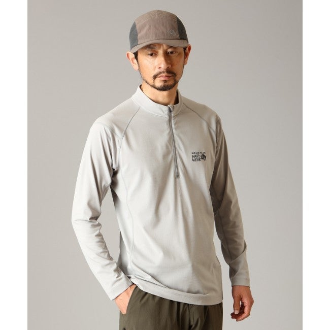 エステロロングスリーブジップT 059 Half Moon Grey