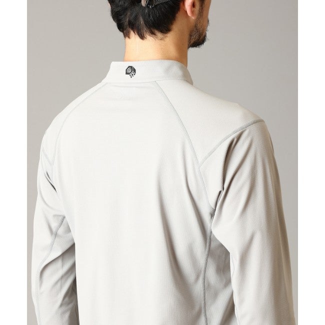 エステロロングスリーブジップT 059 Half Moon Grey