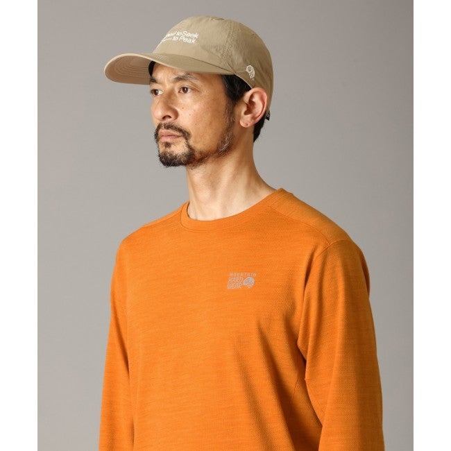 ウールメッシュロングスリーブ 865 Canyon Orange