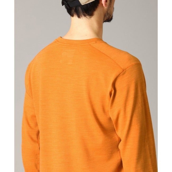 ウールメッシュロングスリーブ 865 Canyon Orange