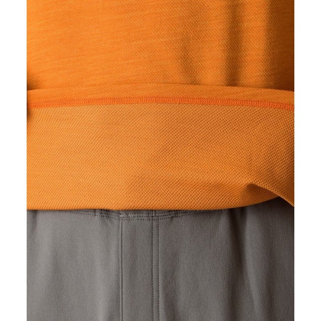ウールメッシュロングスリーブ 865 Canyon Orange
