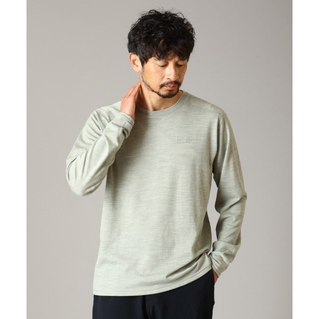 ウールメッシュロングスリーブ 051 Silt Grey
