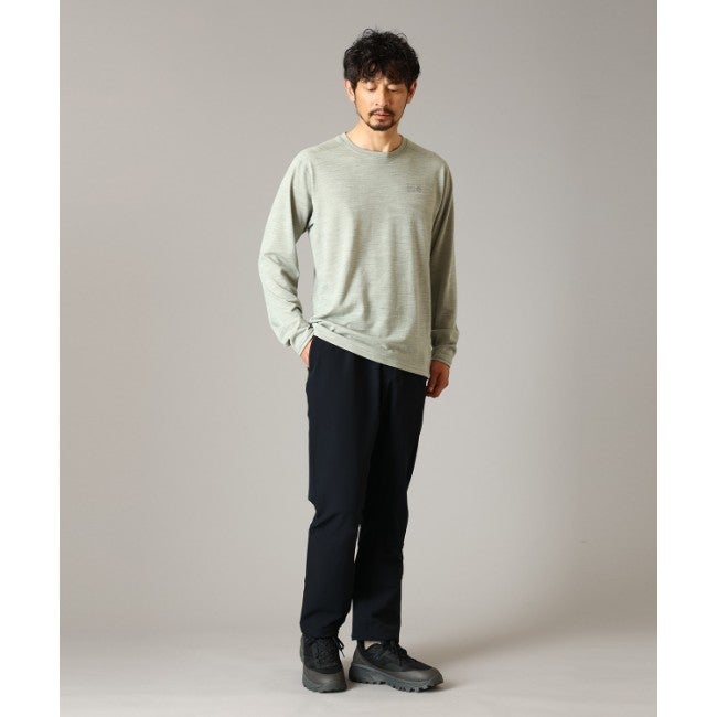 ウールメッシュロングスリーブ 051 Silt Grey