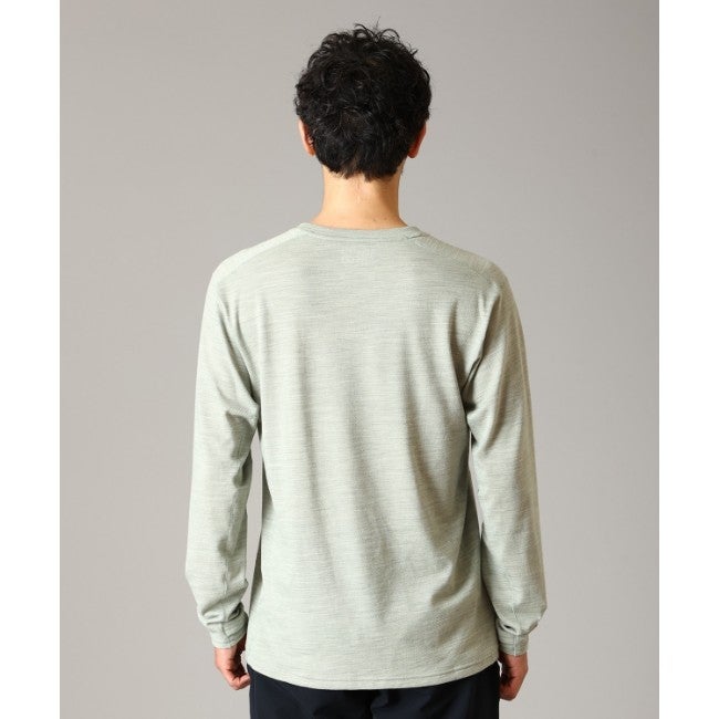 ウールメッシュロングスリーブ 051 Silt Grey