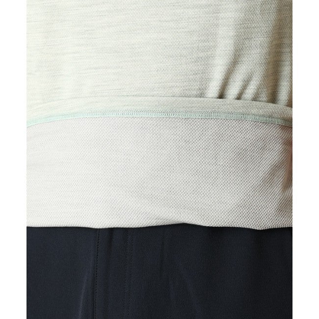 ウールメッシュロングスリーブ 051 Silt Grey