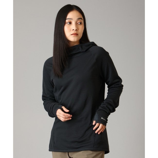 エアメッシュフーディ Women 004 Dark Storm
