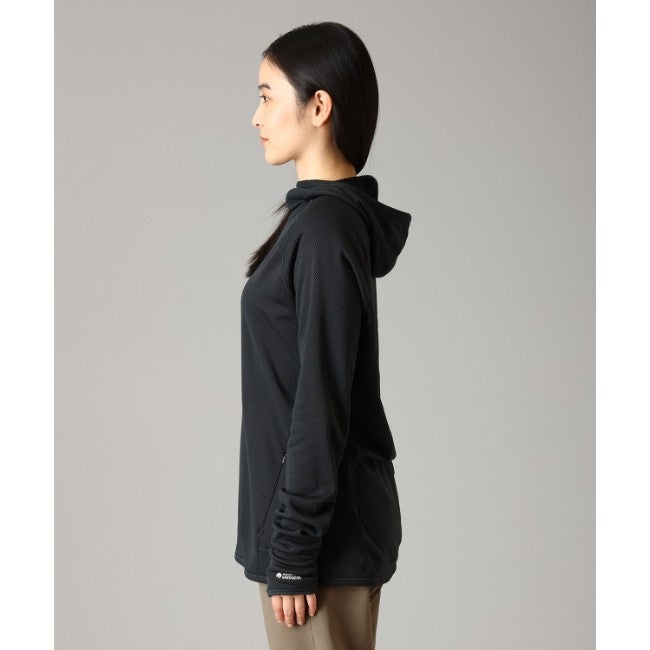 エアメッシュフーディ Women 004 Dark Storm