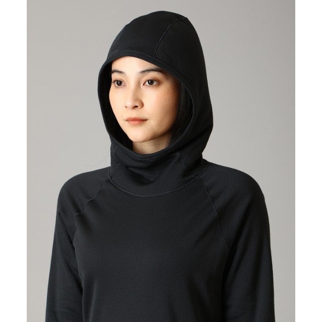 エアメッシュフーディ Women 004 Dark Storm