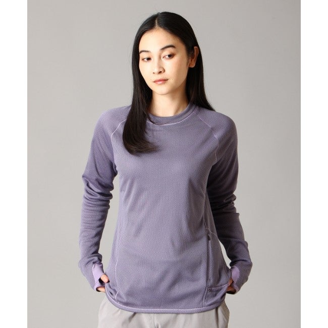 エアメッシュクルー Women 552 Violet Stone