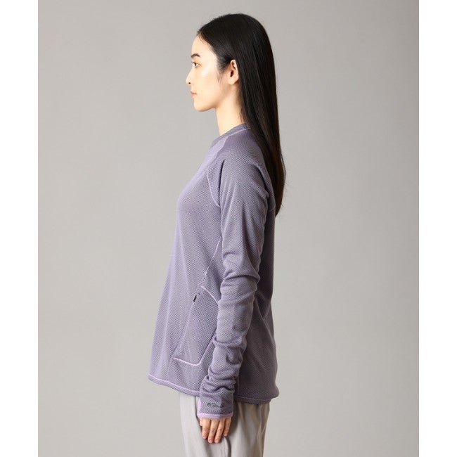 エアメッシュクルー Women 552 Violet Stone