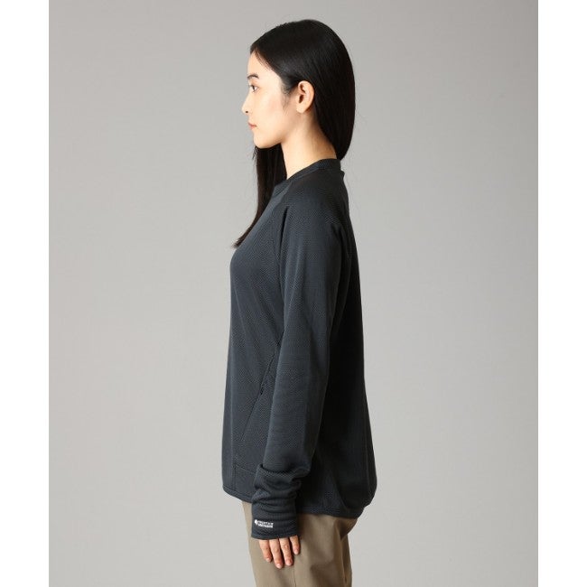 エアメッシュクルー Women 004 Dark Storm