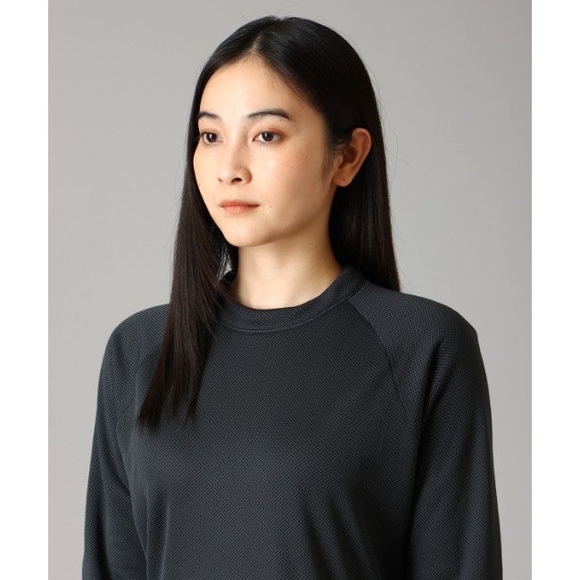エアメッシュクルー Women 004 Dark Storm