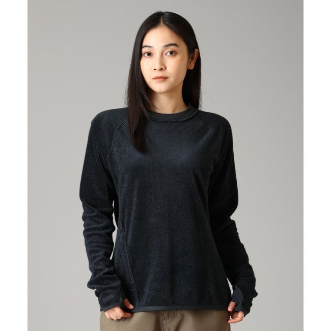 エアメッシュクルー Women 004 Dark Storm