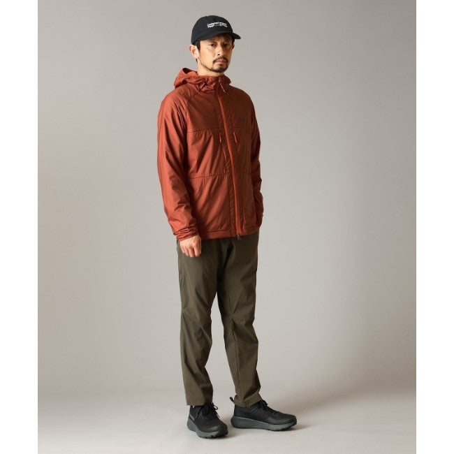 コアエアシェルウォームフーディ Men 844 Mars Red
