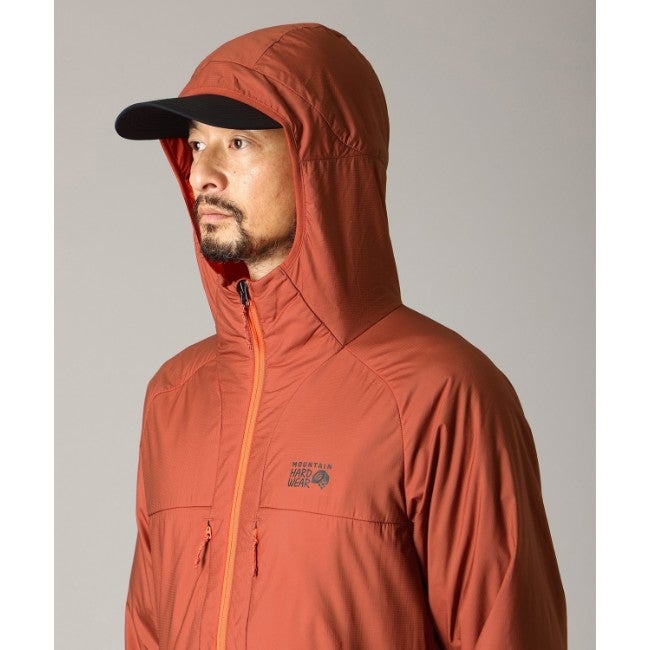 コアエアシェルウォームフーディ Men 844 Mars Red