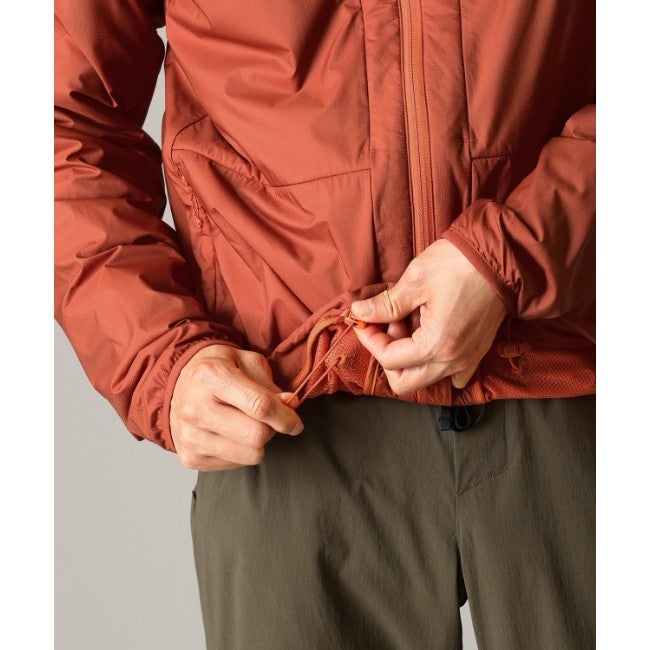 コアエアシェルウォームフーディ Men 844 Mars Red