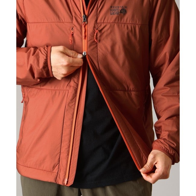 コアエアシェルウォームフーディ Men 844 Mars Red