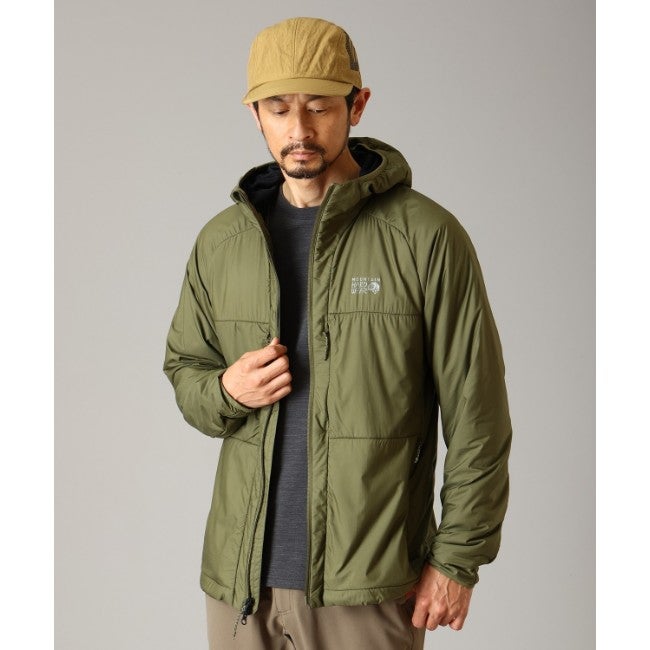 コアエアシェルウォームフーディ Men 353 Combat Green