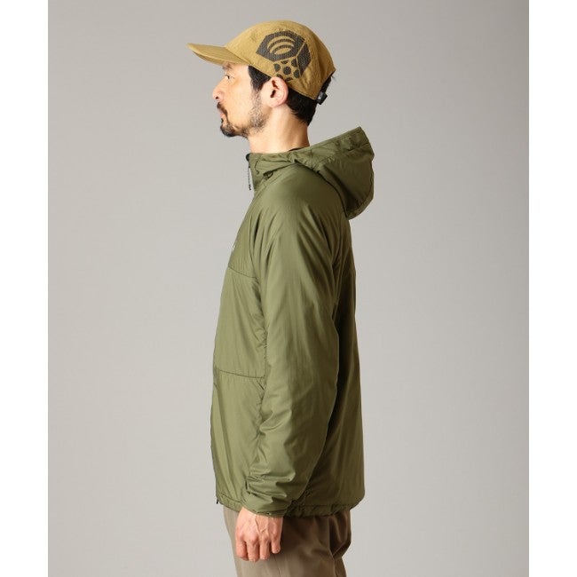 コアエアシェルウォームフーディ Men 353 Combat Green