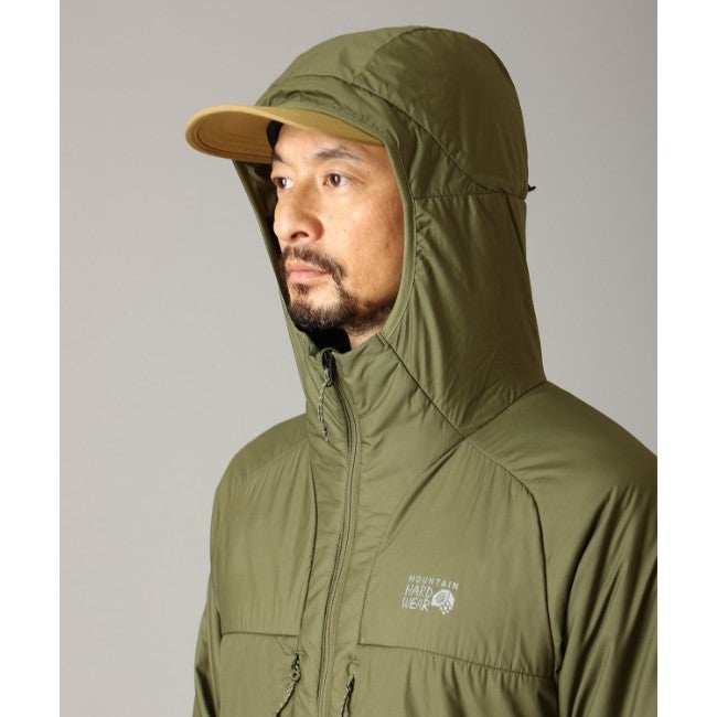 コアエアシェルウォームフーディ Men 353 Combat Green