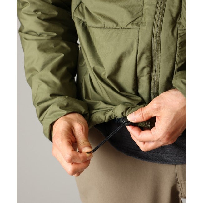 コアエアシェルウォームフーディ Men 353 Combat Green