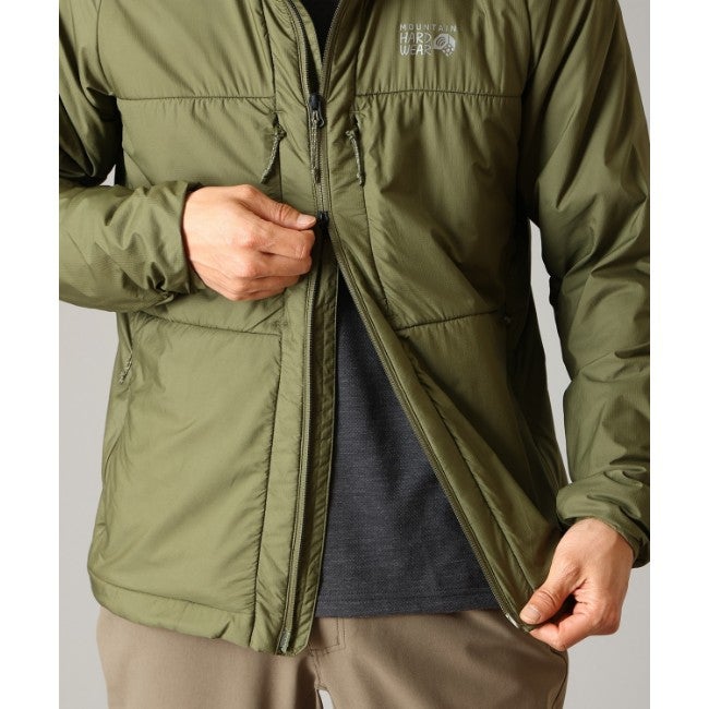 コアエアシェルウォームフーディ Men 353 Combat Green