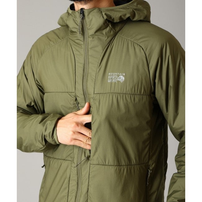 コアエアシェルウォームフーディ Men 353 Combat Green