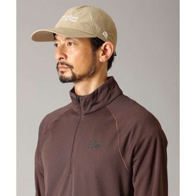 エアメッシュハーフジップ Men 219 Carob