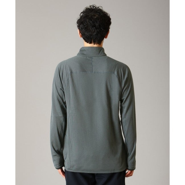 エアメッシュハーフジップ Men 430 Moon Blue