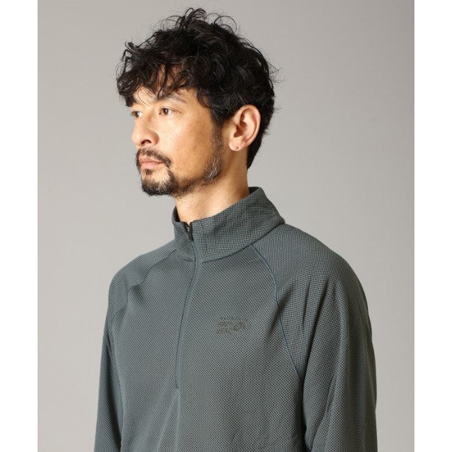 エアメッシュハーフジップ Men 430 Moon Blue