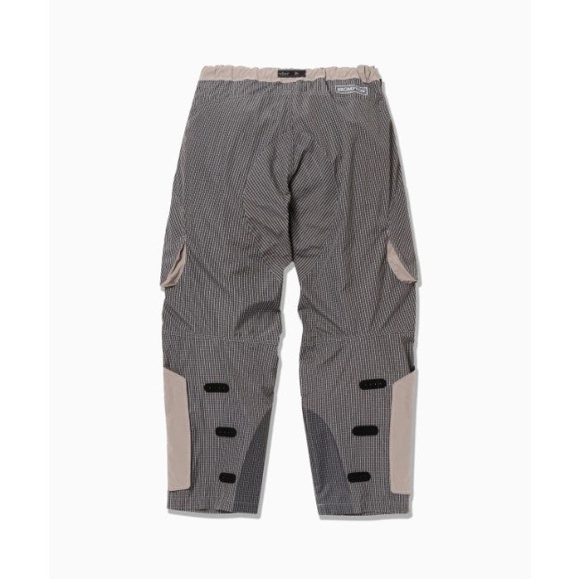 Brompton × reflective rip pants gray