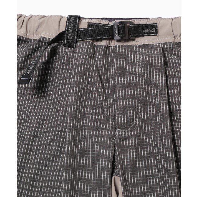 Brompton × reflective rip pants gray