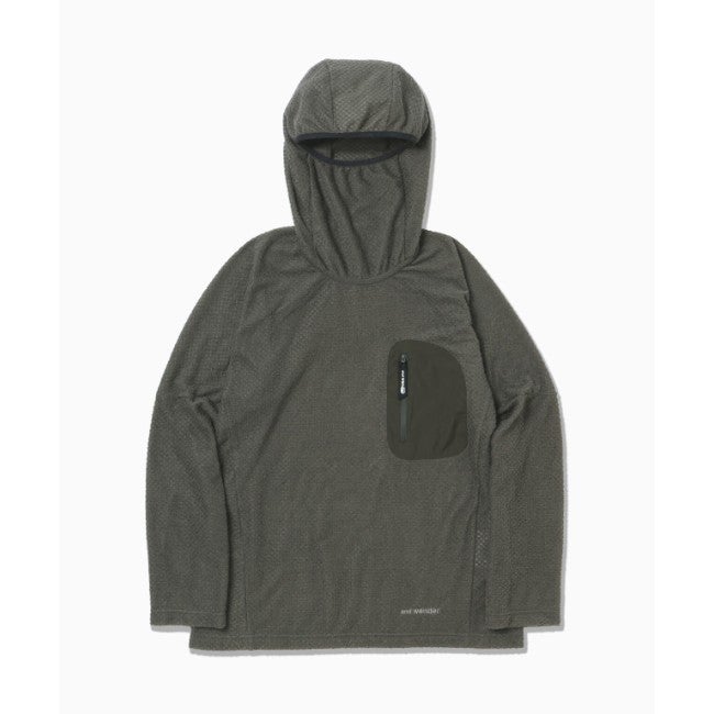 air fleece hoodie 2 l.khaki