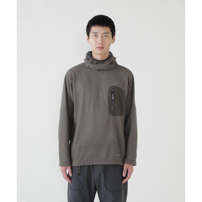 air fleece hoodie 2 l.khaki