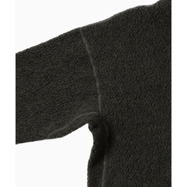 re wool JQ crew neck khaki