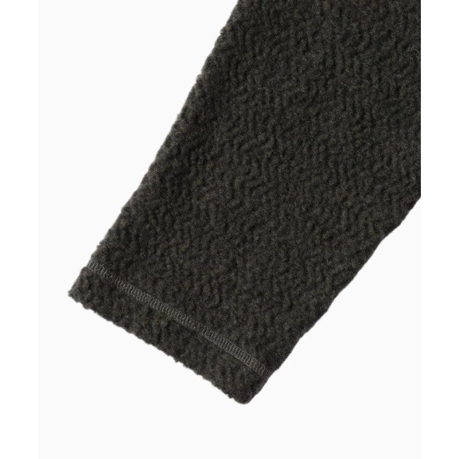 re wool JQ crew neck khaki