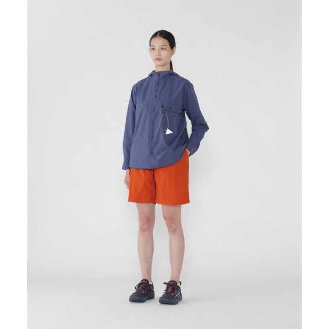 Ny taffeta hiker short pants orange