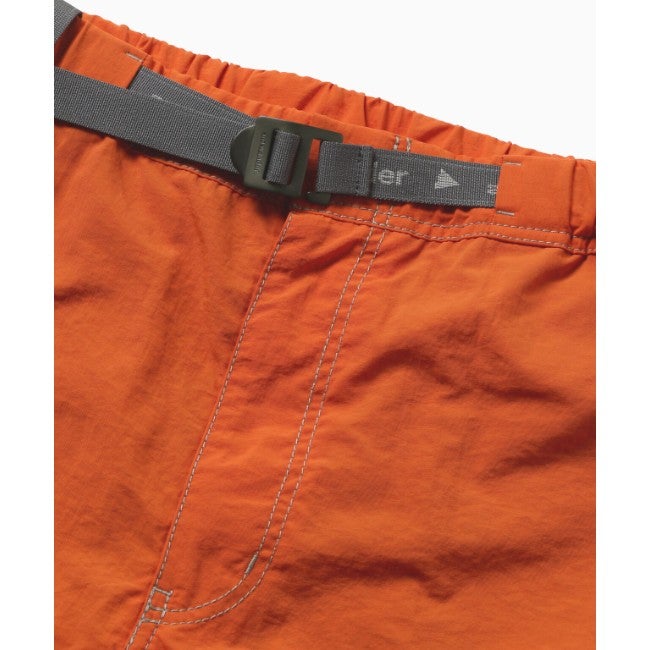 Ny taffeta hiker short pants orange