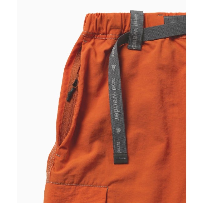 Ny taffeta hiker short pants orange