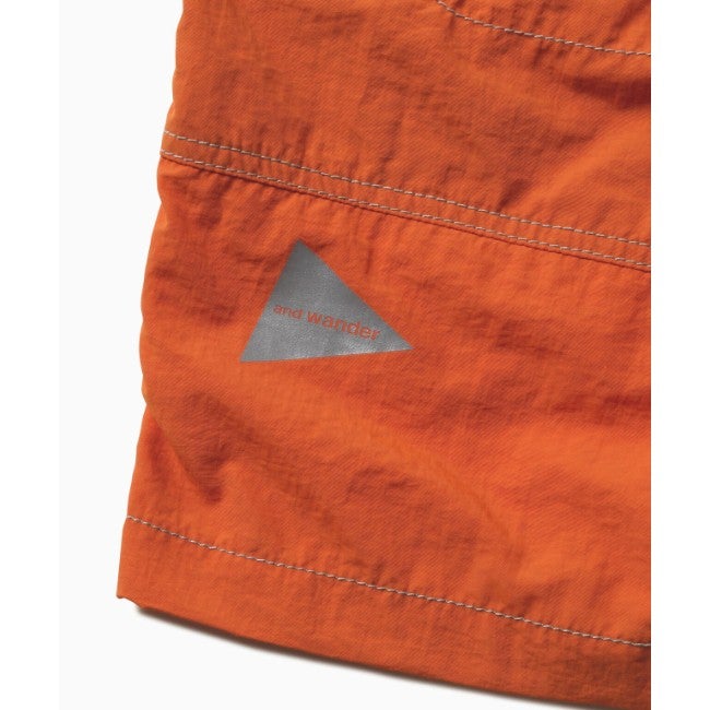 Ny taffeta hiker short pants orange