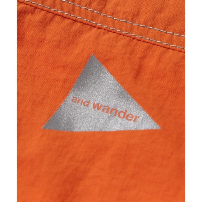 Ny taffeta hiker short pants orange