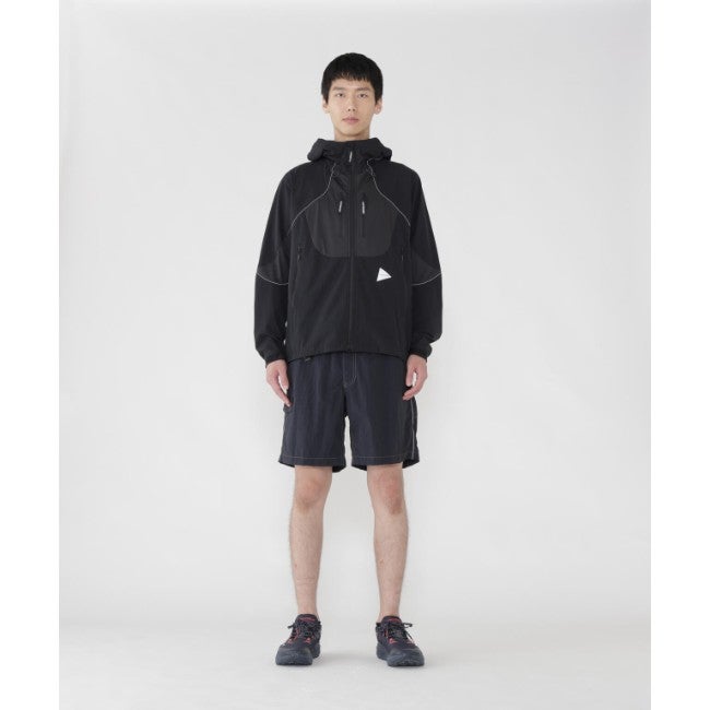 Ny taffeta hiker short pants black