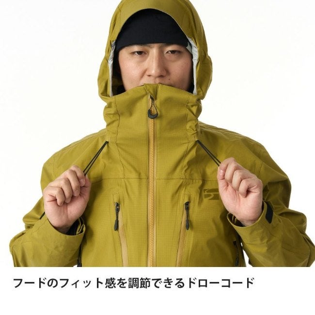 エバーブレスプリモジャケット オリーブイエロー