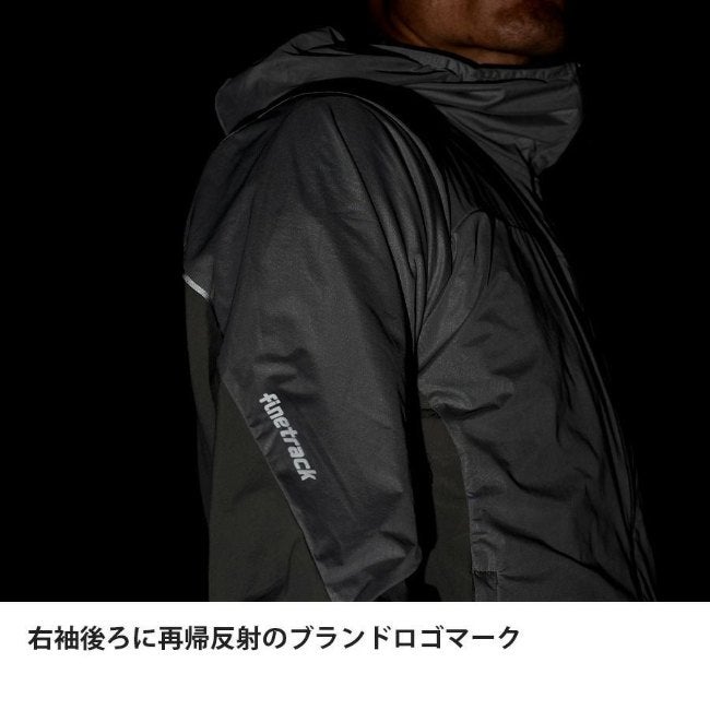 スカイトレイルフーディ ブラック