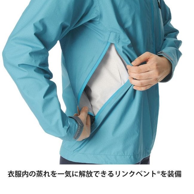 エバーブレスフォトンジャケット WOMEN'S アクア