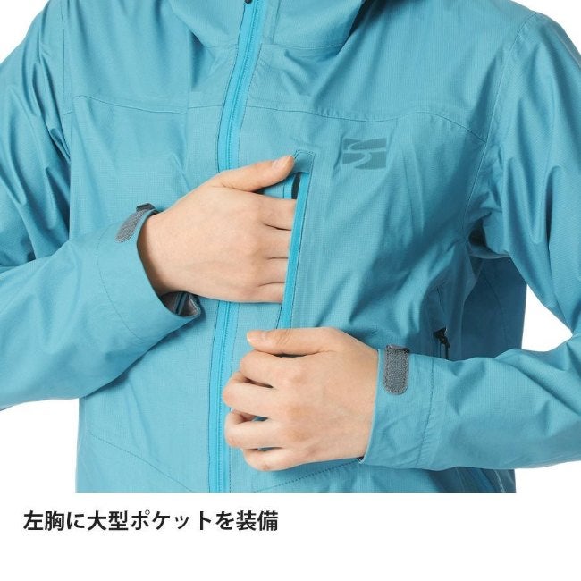 エバーブレスフォトンジャケット WOMEN'S アクア